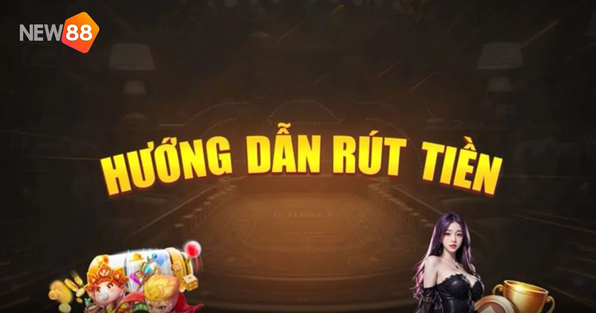 Rút Tiền New88 Nhanh Với Các Phương Thức Giao Dịch Phổ Biến 2 Hướng dẫn chi tiết các hình thức rút tiền New88 cho tân binh