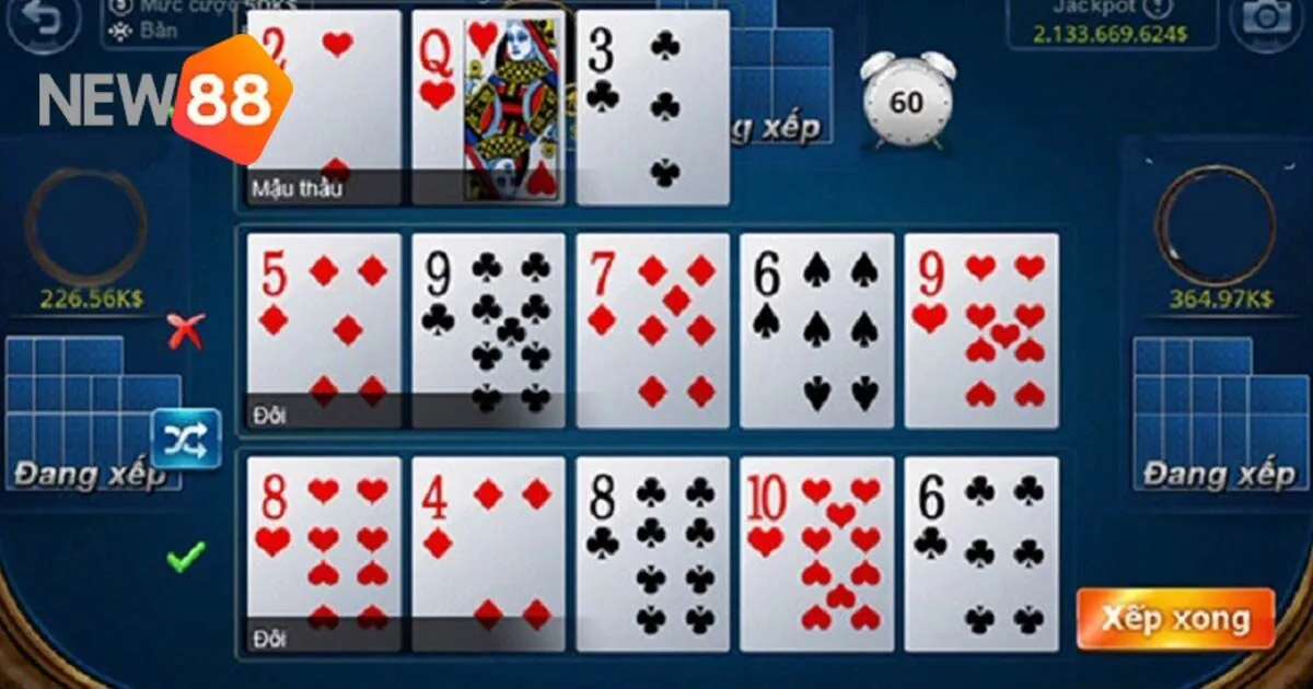 Game Bài Mậu Binh - Nghệ Thuật Xếp Bài Đỉnh Cao Tại New88 4 Chiến lược chơi game bài Mậu Binh bách phát bách thắng