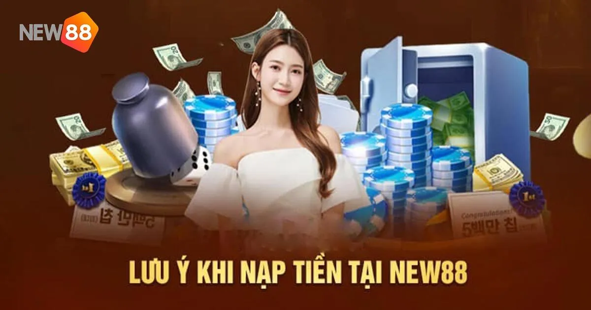 Nạp Tiền New88 - Đơn Giản, Nhanh Chóng Và Uy Tín Cho Bet Thủ 3 Lưu ý khi nạp tiền New88