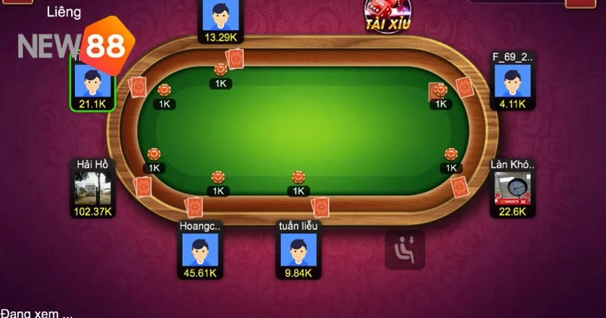 Trải Nghiệm Game Bài Liêng Đỉnh Cao Tại Nhà Cái New88