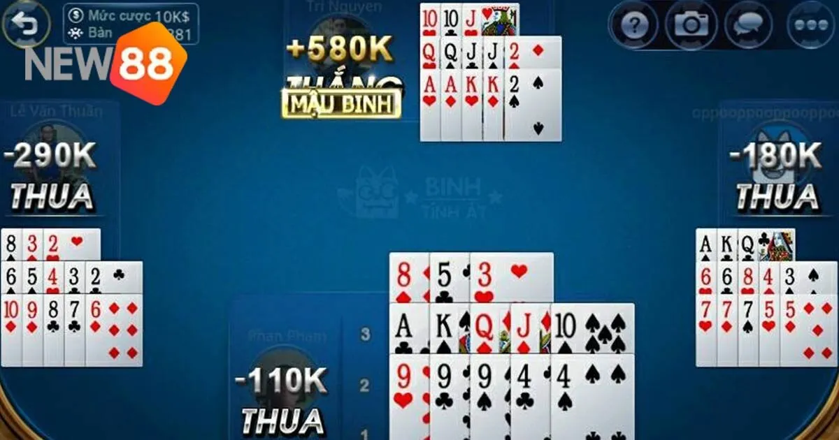 Game Bài Binh - Trải Nghiệm Cá Cược Đỉnh Cao Tại New88