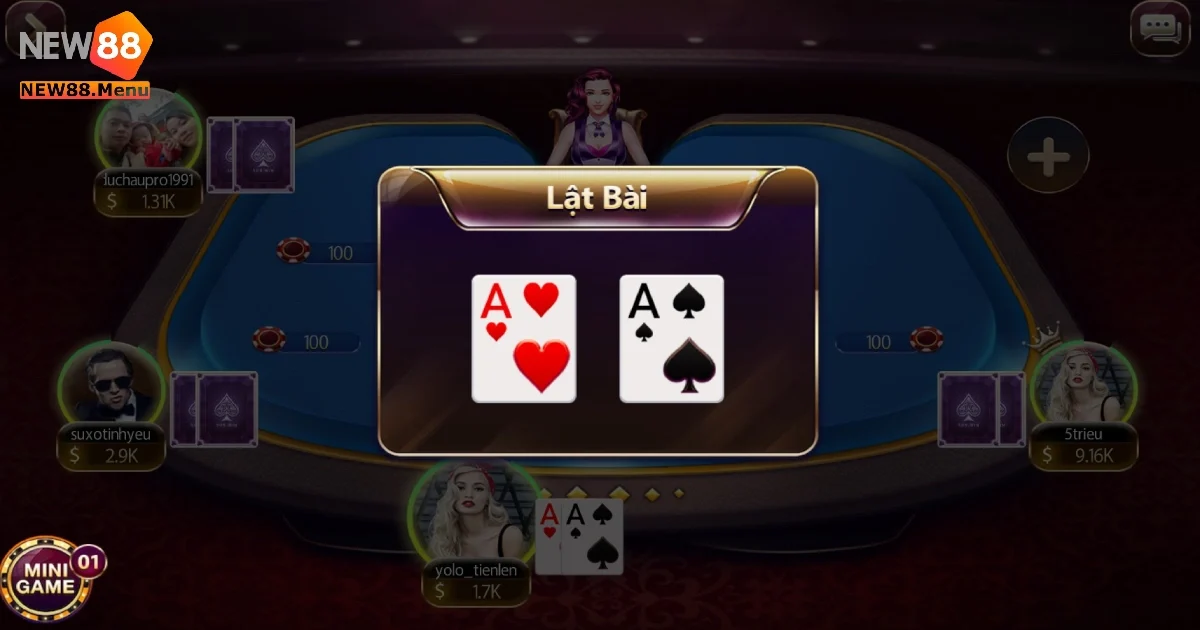 Cách Chia Bài Xì Tố Thông Minh Tối Ưu Tỷ Lệ Thắng Tại New88 3 Đọc vị đối thủ để đưa ra quyết định chia bài tốt nhất